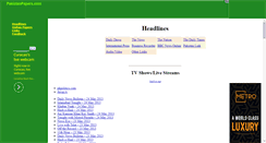 Desktop Screenshot of pakistanpapers.com